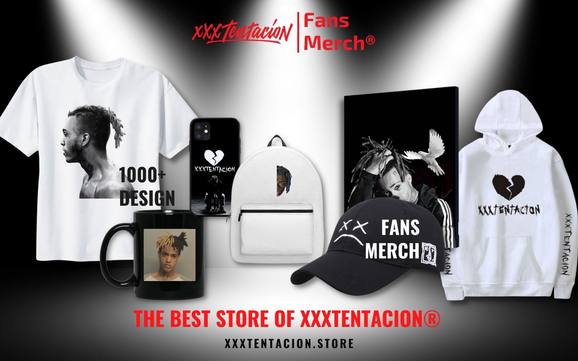 Xxxtentacion Merch Web Banner - XXXtentacion Shop